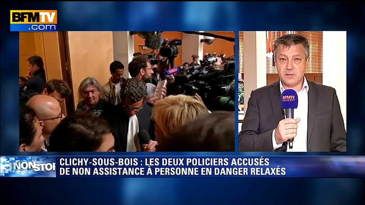 Clichy-sous-Bois: "Un soulagement pour mes collègues et pour les policiers en général"