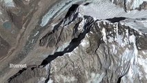 Glaciers : un triste record observé par Pléiades