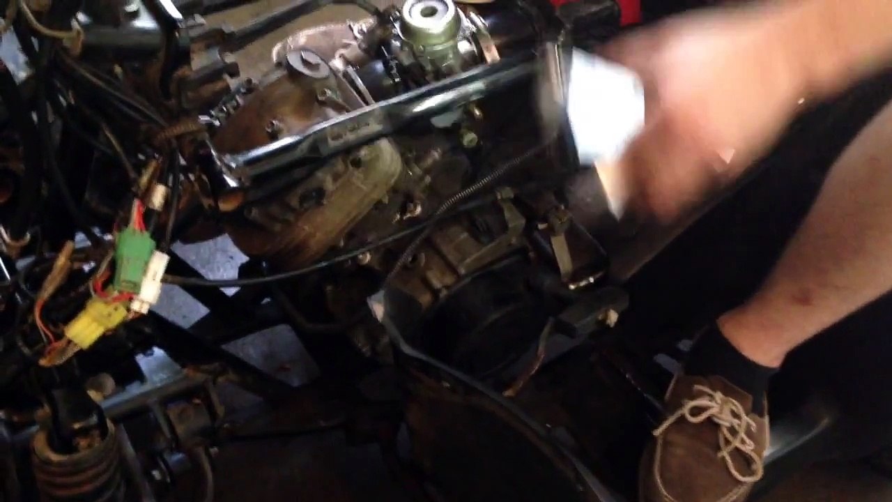 How to adjust Suzuki Ozark 250 ATV Valves