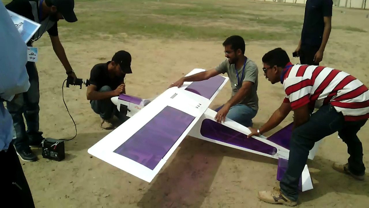 R.C plane  by students of ned university applied physics