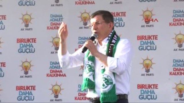 Başbakan Davutoğlu Kırşehir Mitinginde Konuştu -3