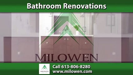 Bathroom Renovation Ottawa | Milowen General Contracting