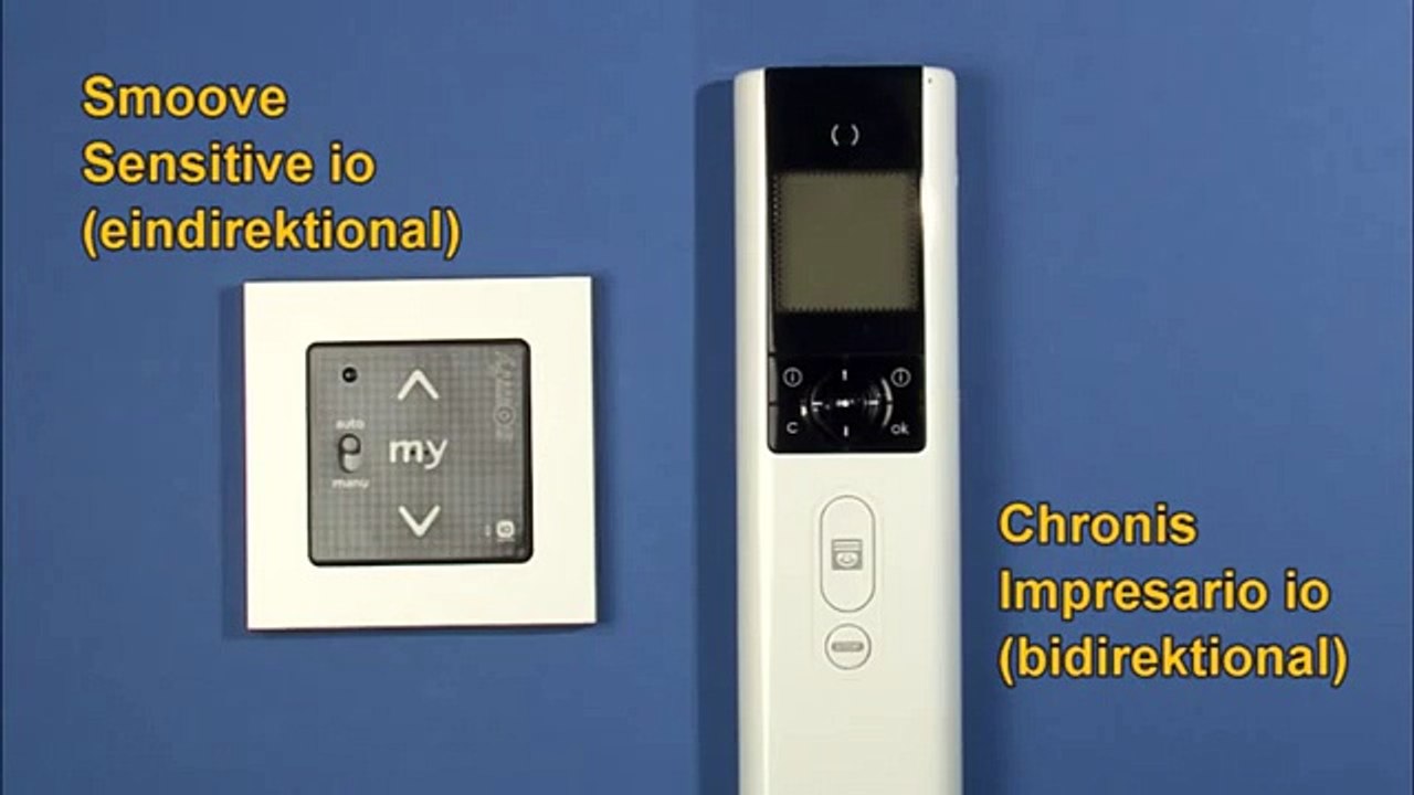 Somfy Impresario Chronis io, Oximo io, Smoove 1 io - Nachträgliche Namensvergabe