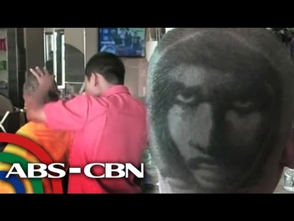 Fan, ginawang 'hair tattoo' ang mukha ni Pacquiao