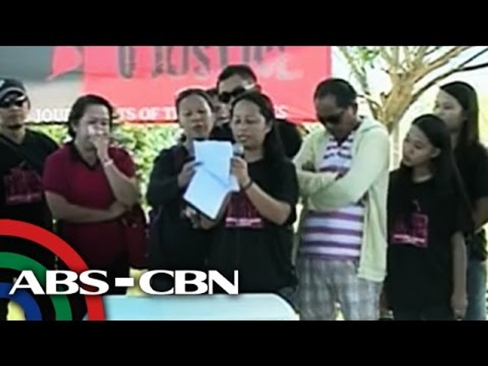 Kaanak ng mga bikitima ng Maguindanao Massacre, may mensahe kay Pope