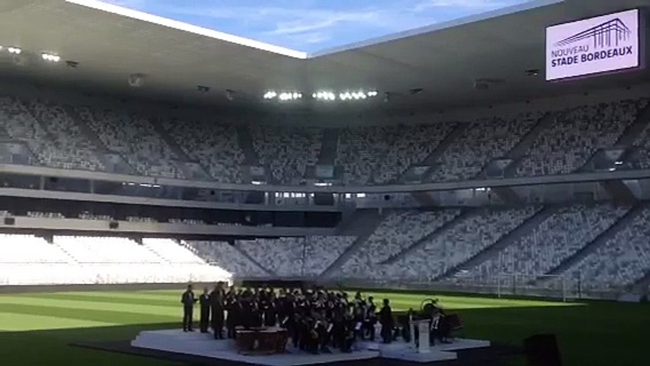 Inauguration nouveau stade de Bordeaux 18 mai 2015