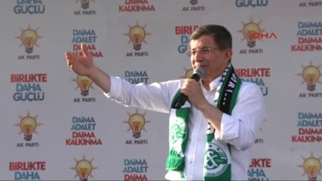 Başbakan Davutoğlu Kırşehir Mitinginde Konuştu -6