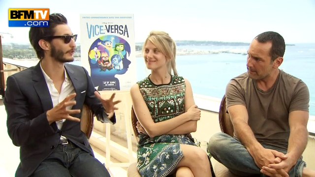 Pierre Niney était ravi d’intégrer la famille Pixar pour le dessin animé Vice Versa