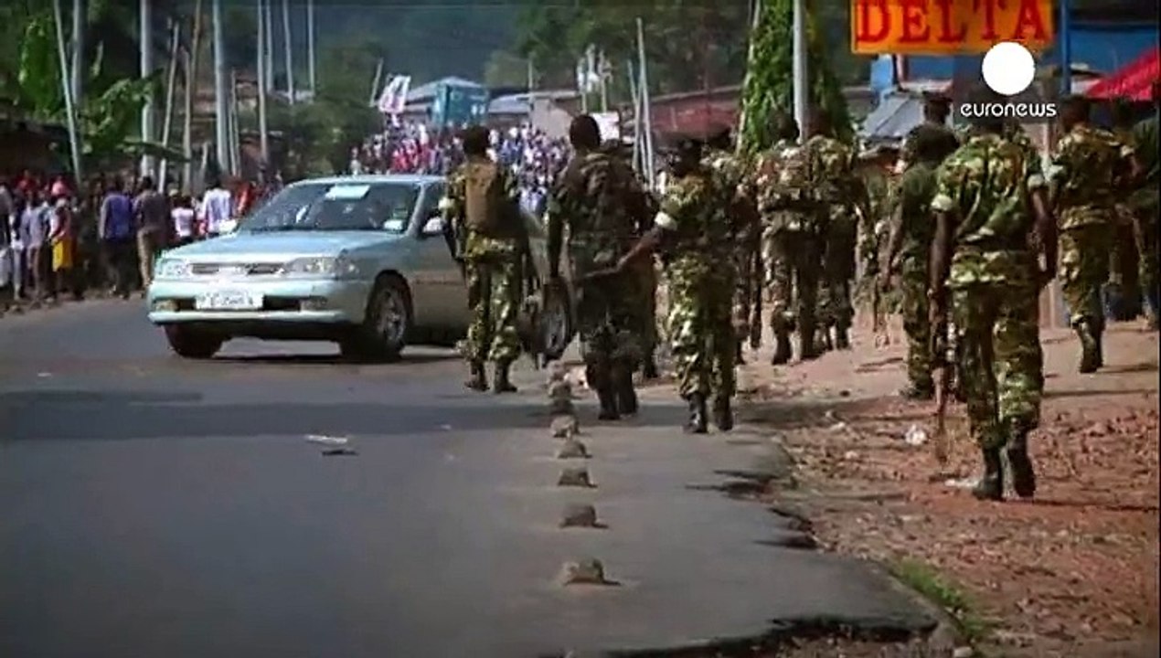 Burundi: gunfire rings out as army attempts to quell anti-president protests