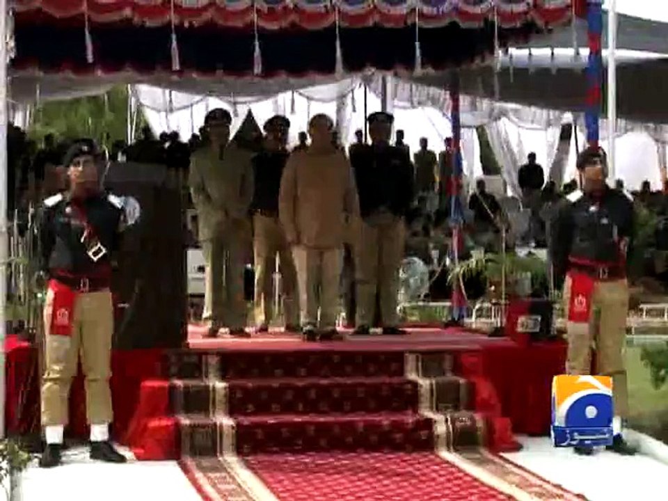 Geo Reports-Passing out parade of 408 SIs held at Sihala training college-18 May 2015