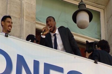 La espectacular celebración de Marcus Slaughter