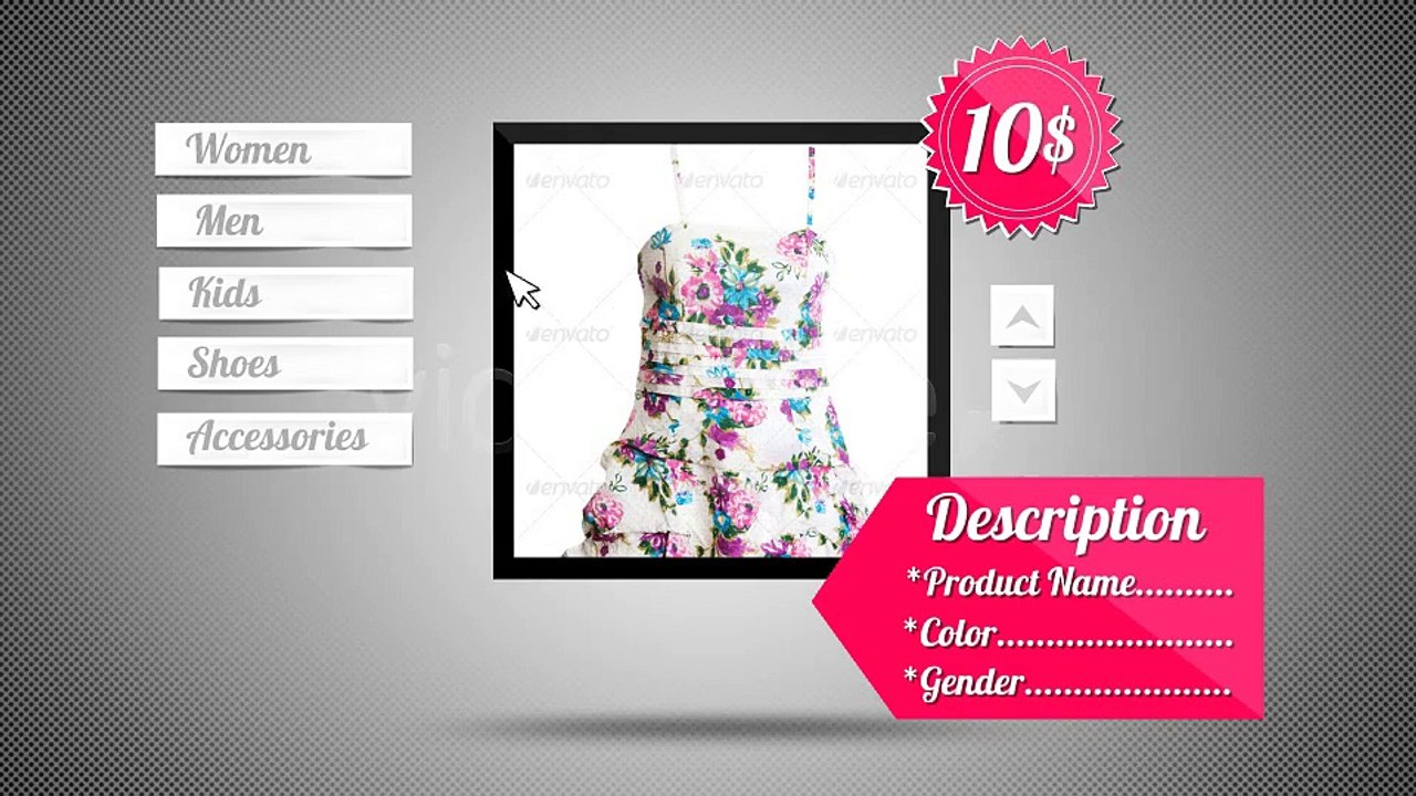 After Effects Project Files - Clothes Store - VideoHive 3783399