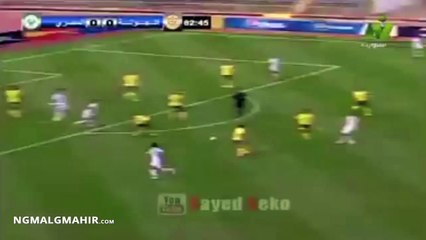 خطأ غريب ينتج عن هدف للمصري في مرمى الجونة