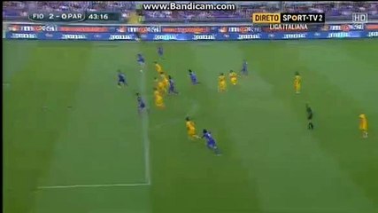 Alberto Gilardino Amazing Chance to score | Fiorentina vs Parma 18.05.2015