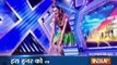 One legged dancer from India's Got Talent show performs in India TV studio-1