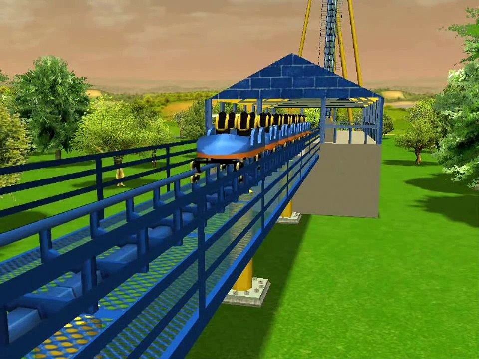 Roller Coaster Tycoon 3 Platinum - New Vekoma Corkscrew CTR