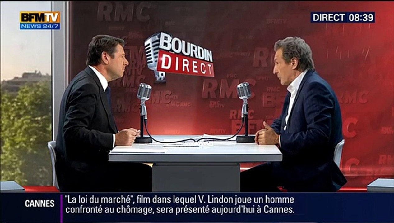 Christian Estrosi démasqué par Bourdin sur les demandeurs d'asile