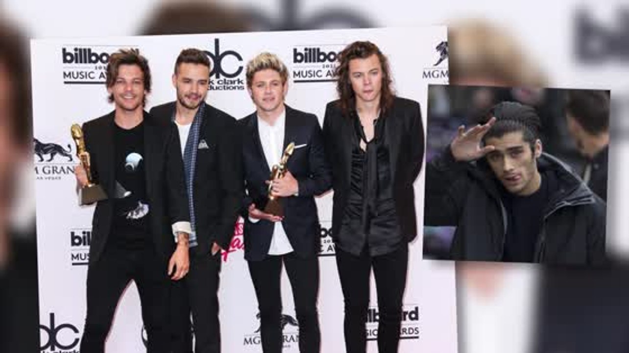 One Direction bedanken sich bei Zayn Malik bei den Bilboard Music Awards
