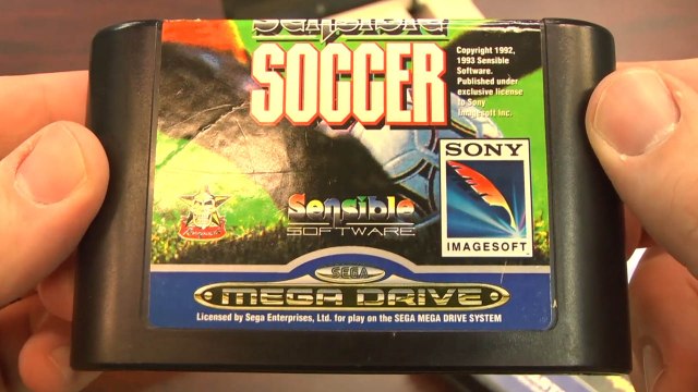 Classic Game Room - SENSIBLE SOCCER review for Sega Mega Drive