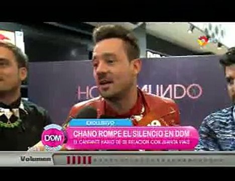 Chano de Tan Biónica confirmó su relación con Juana Viale