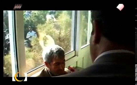 مراسم اعدام یک مرد و بخشیده شدن آن از طرف شاکی در لحظه اعدام و نمایش آن در برنامه ماه عسل