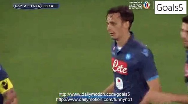 2-1 Manolo Gabbiadini GOAL | Napoli vs Cesena 18.05.2015