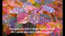 Let it rain by Phil Collins with Lyrics