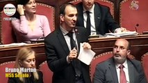 Renzi in Senato sulla tragedia del canale di Sicilia, l'intervento del M5S (Marton)