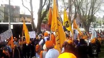 Sikh Protest at SanFrancisco Indian Embassy
