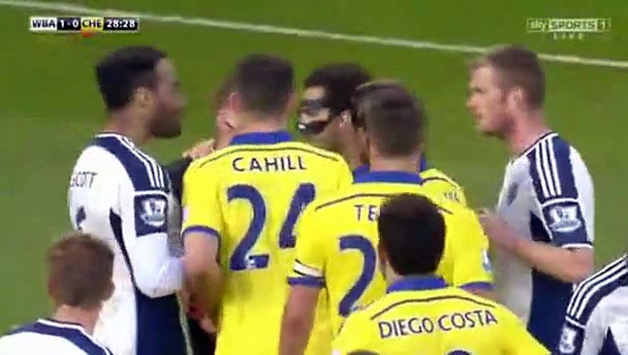 Césc Fábregas Red Card -  West Bromwich  vs Chelsea 18.05.2015
