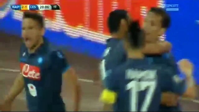 Manolo Gabbiadini Goal - Napoli 2-1 Cesena 18-05-2015