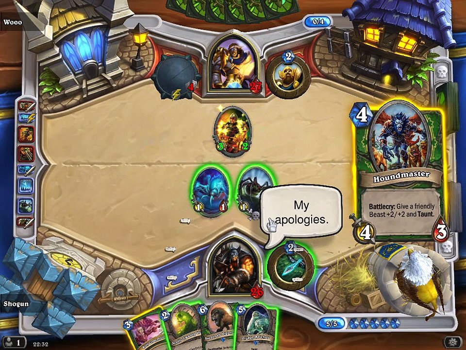 Evolutie hunter\ Hearstone