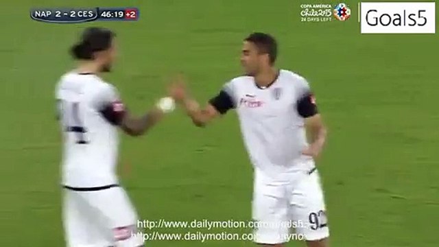 Gregoire Defrel 2nd Goal Napoli 2-2 Cesena Serie A 18.05.2015 HD