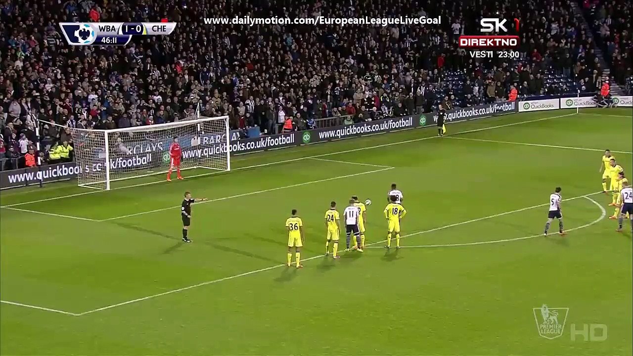 Saido Berahino 2:0 Penalty kick  | West Bromwich Albion - Chelsea 18.05.2015 HD