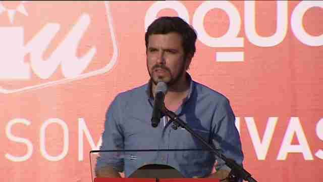 Garzón: Hay que preservar las conquistas sociales de nuestros abuelos