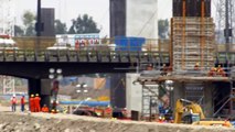 Obras en Lima-Avances en la union de Via Parque Rimac y la Linea 1 del metro de Lima
