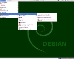 Παρουσίασις DEBIAN 8 Jessie σέ περιβᾶλλον flashback