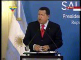 Rueda de prensa conjunta entre los presidentes Hugo Chavez y Cristina Fernandez de Kirchner Venezuela  Argentina Salon Sur Presidencia de la Nacion 1