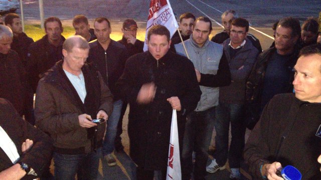 Manifestation des éleveurs de porcs