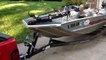 Custom Wreck Anchor and tour of my Bass Tracker: My "Cat Tracker" Boat