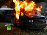 Video of angry riots in Albania: Cars torched, cops stoned, 3 dead