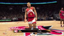 NBA 2k13 Dunk Contest : Michael Jordan Takes Off From The Free Throw Line