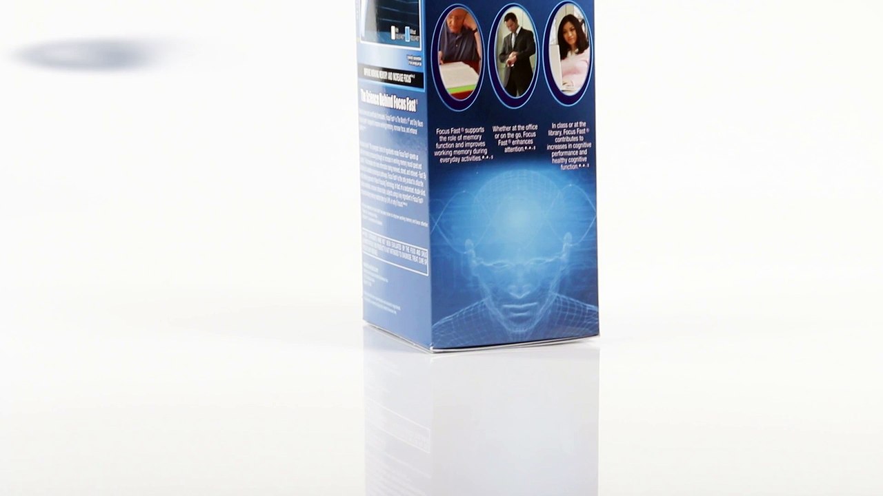 Focus Fast TV Spot - Nootropics, Smart Pill, Improve Memory, Brain Pills