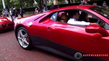 Eric Clapton's £3MILLION Ferrari SP12 EC on the road!!