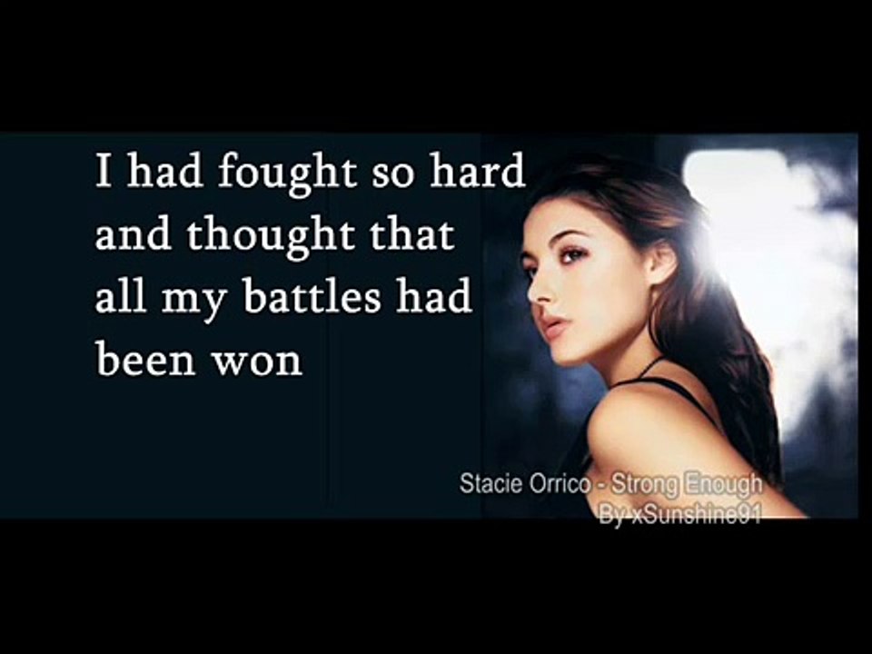 Stacie Orrico - Strong enough with lyrics