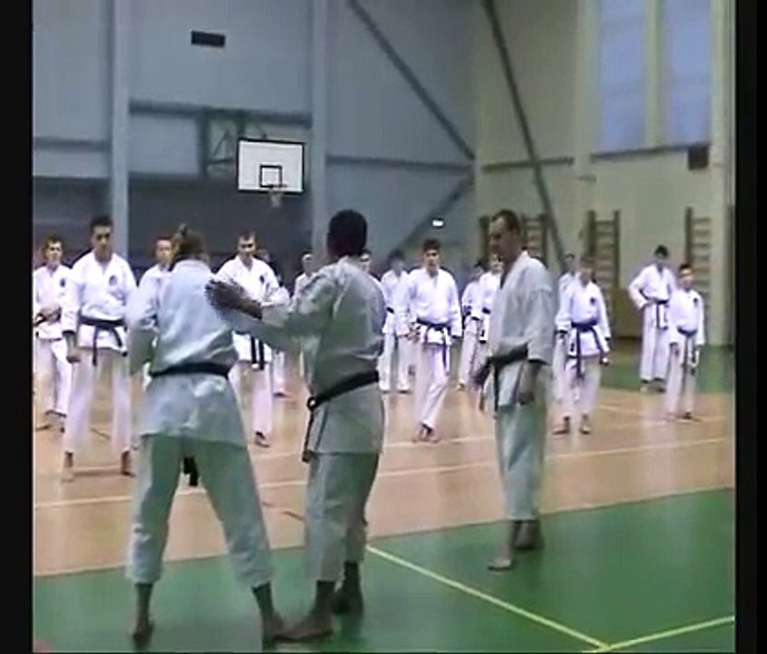 Gankaku by Sadashige Kato, 9th dan shotokan.