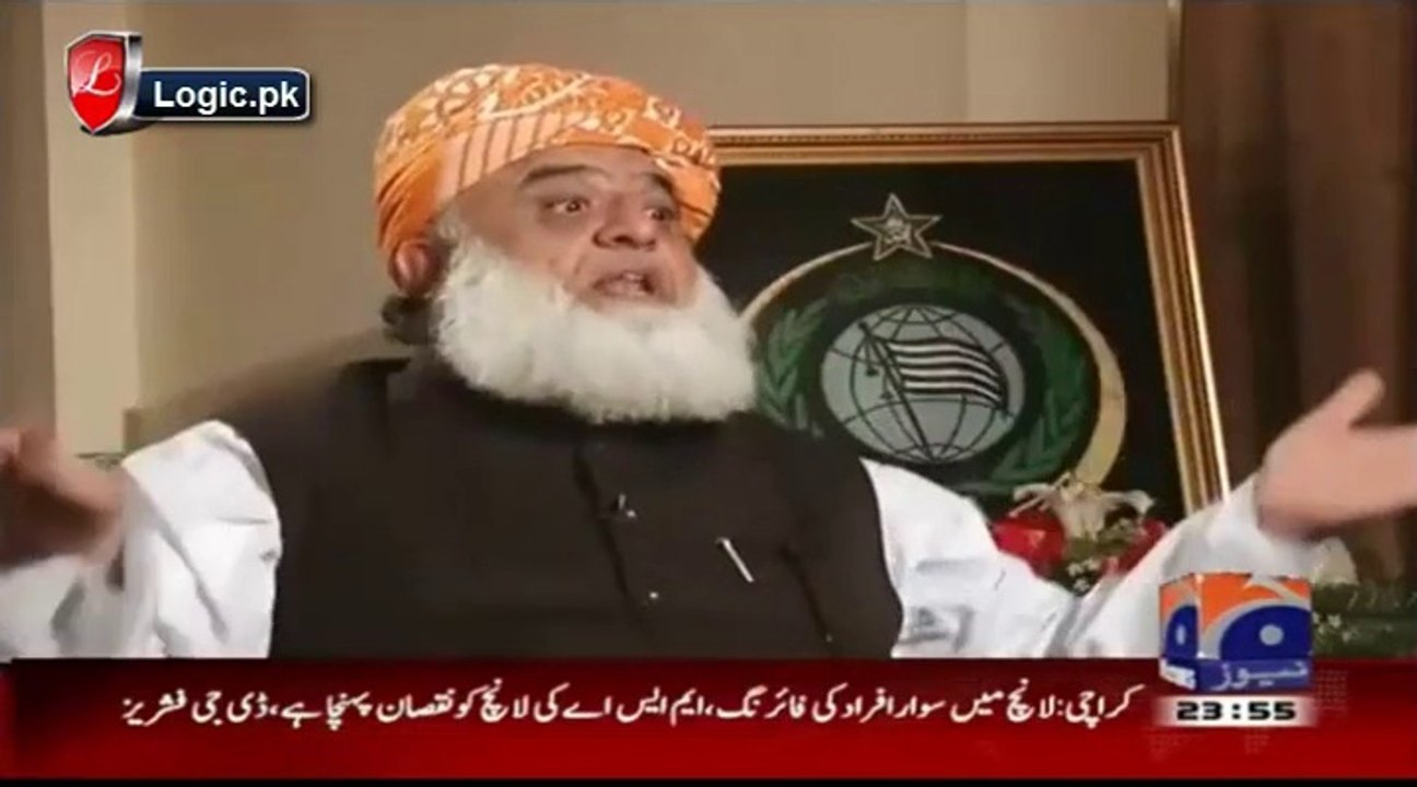 Maulana Fazlur Rehman has set an example, Insensate mind or most cunning mankind?