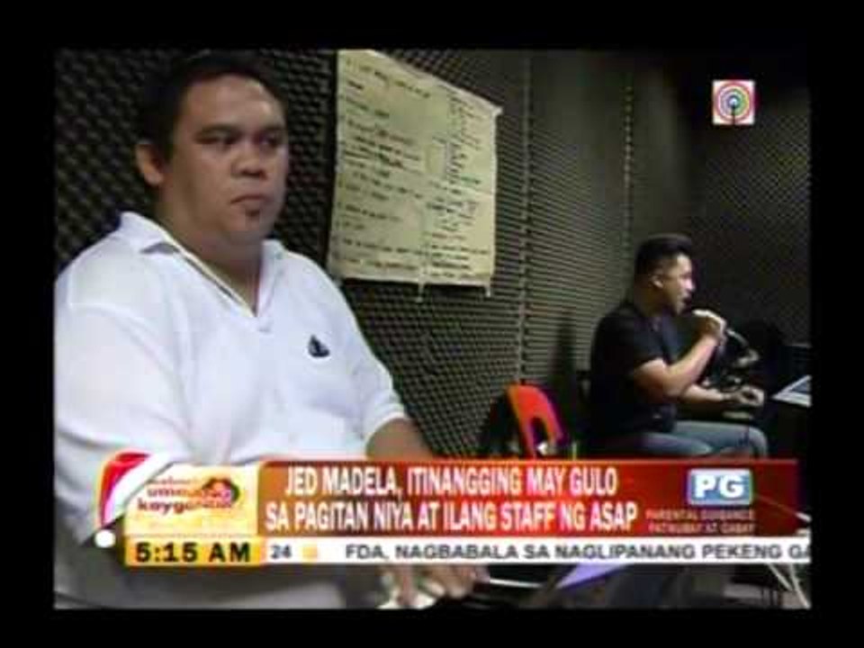 Jed speaks up on rumored rift with 'ASAP' staff