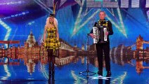 Will folk dance act Arlene and Doug shake things up- - Audition Week 2 - Britain's Got Talent 2015