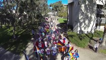 UC San Diego IEW Flag Parade by LTS